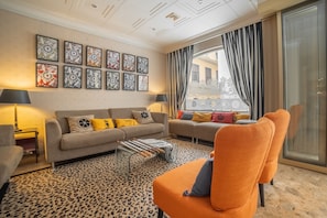 Sitzecke in der Lobby