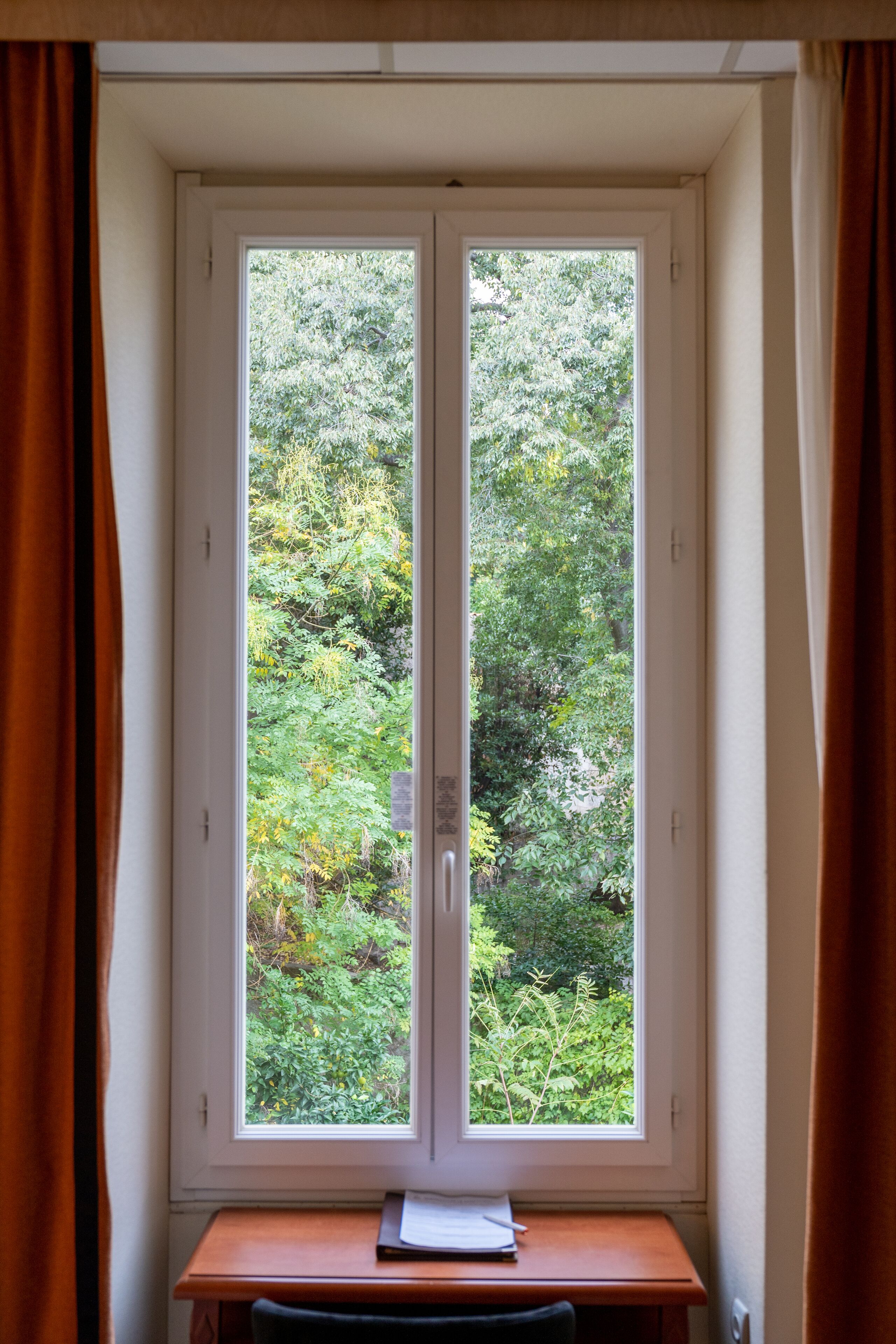 twin room | view from room