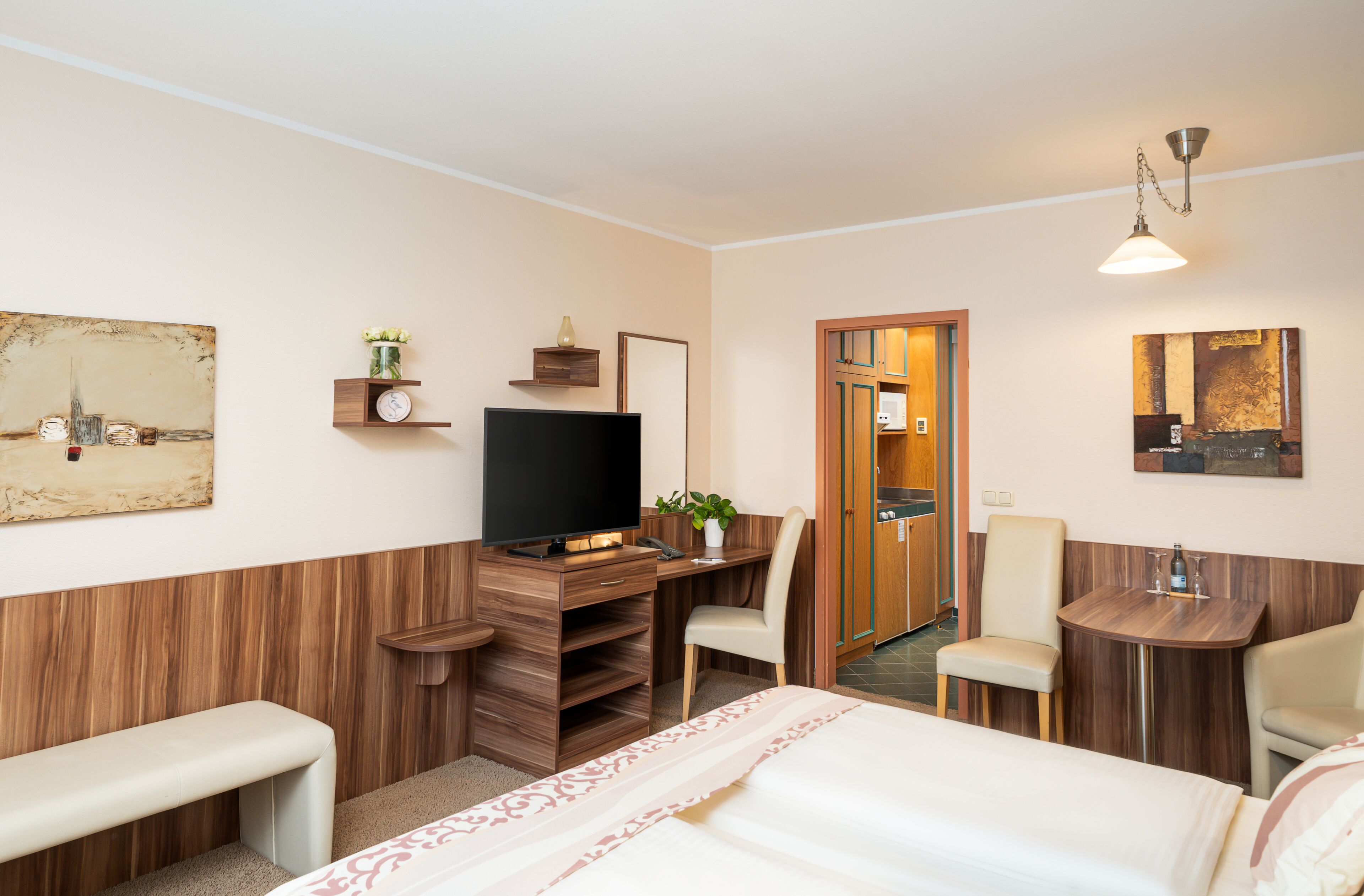 standard double room | hypo-allergenic bedding, in-room safe, desk, iron/ironing board