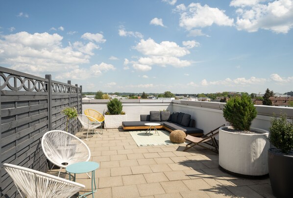 Terrasse sur le toit