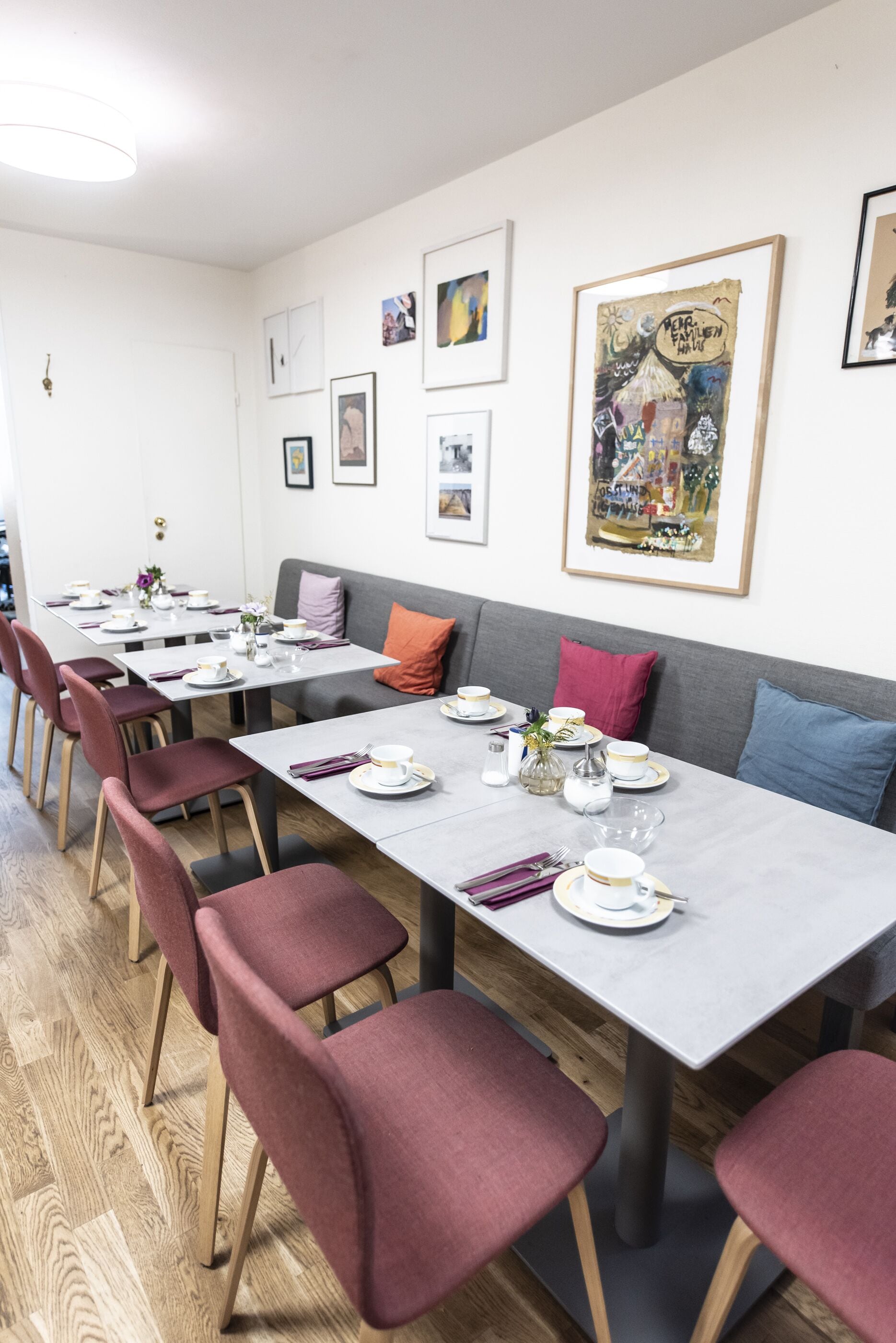 Daily buffet breakfast (EUR 10 per person)