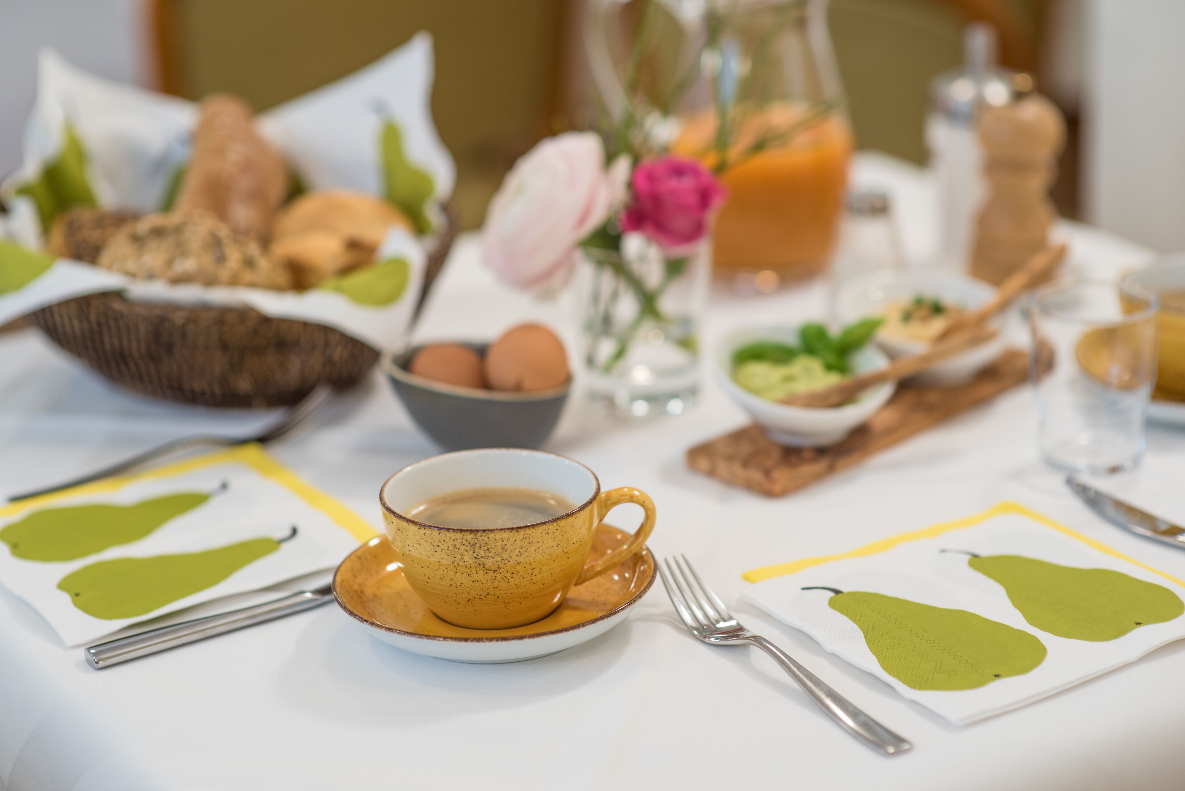 daily buffet breakfast (eur 10 per person)