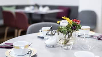 Daily buffet breakfast (EUR 10 per person)