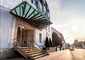 Entrada al alojamiento