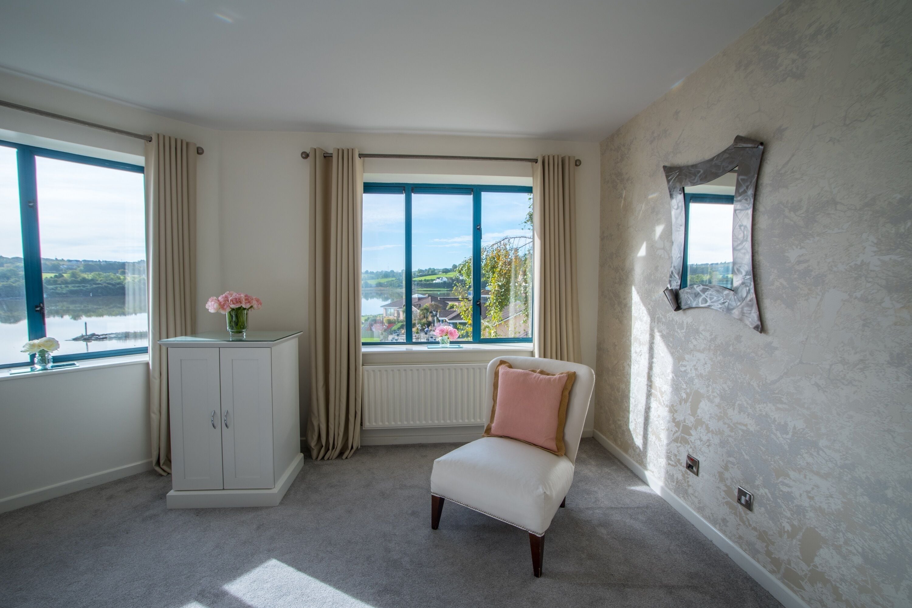 executive suite, 1 double bed, river view | view from room