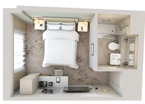 City Queen Room | 1 bedroom, premium bedding, minibar, in-room safe