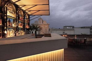 Terrasse sur le toit