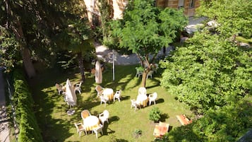 Blick von der Unterkunft