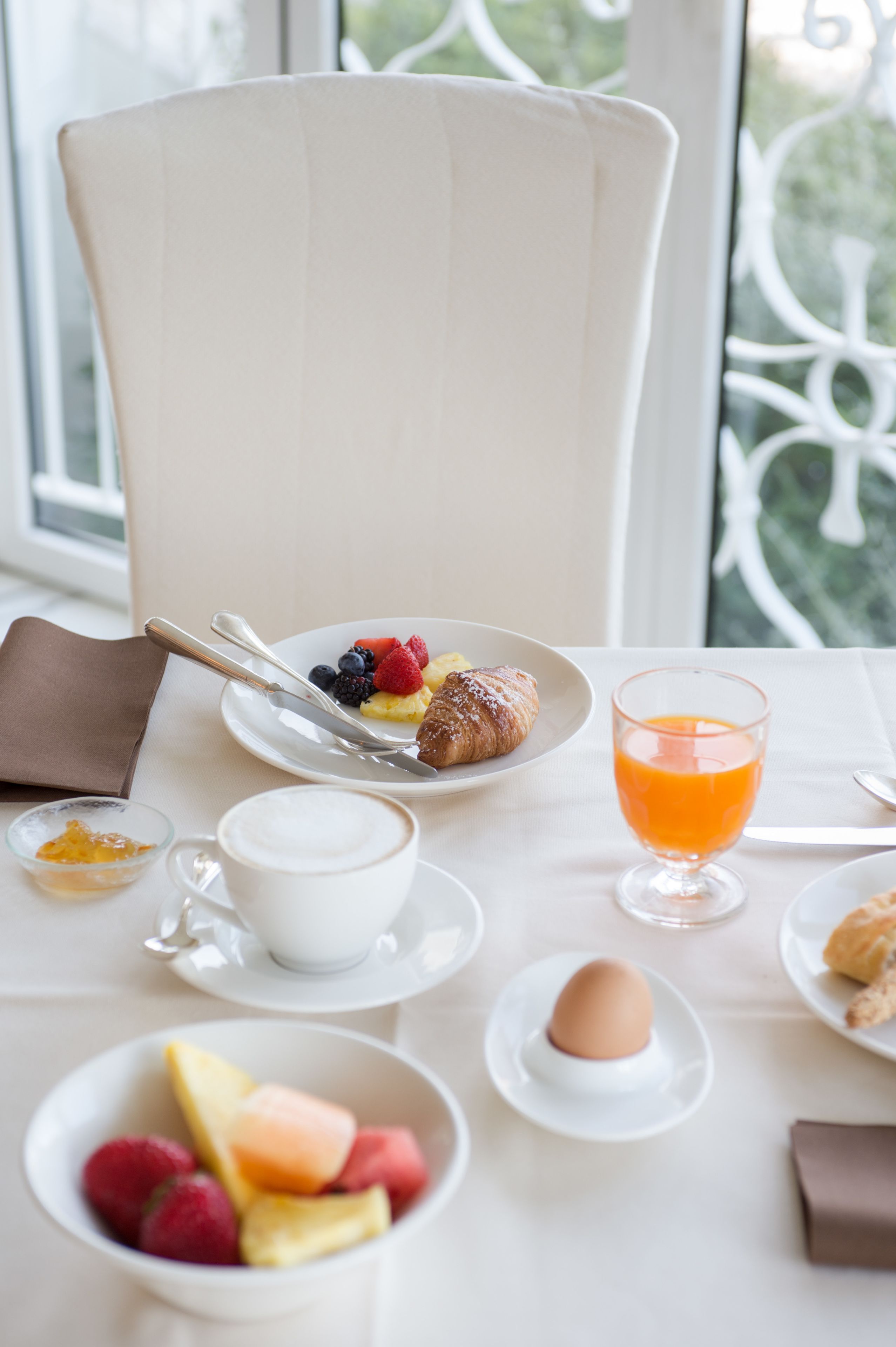Desayuno a la carta incluido todos los días