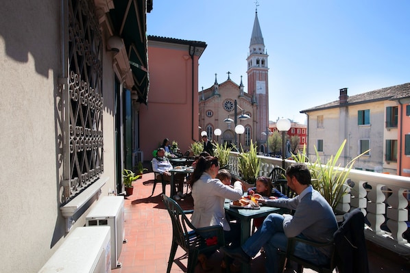 Vista dalla struttura