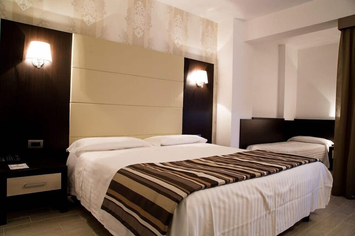 Minibar, in-room safe, desk, blackout curtains