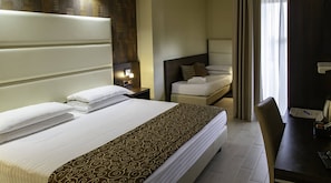 Premium Triple Room, Balcony (City transfer included) | Minibar, in-room safe, desk, blackout drapes