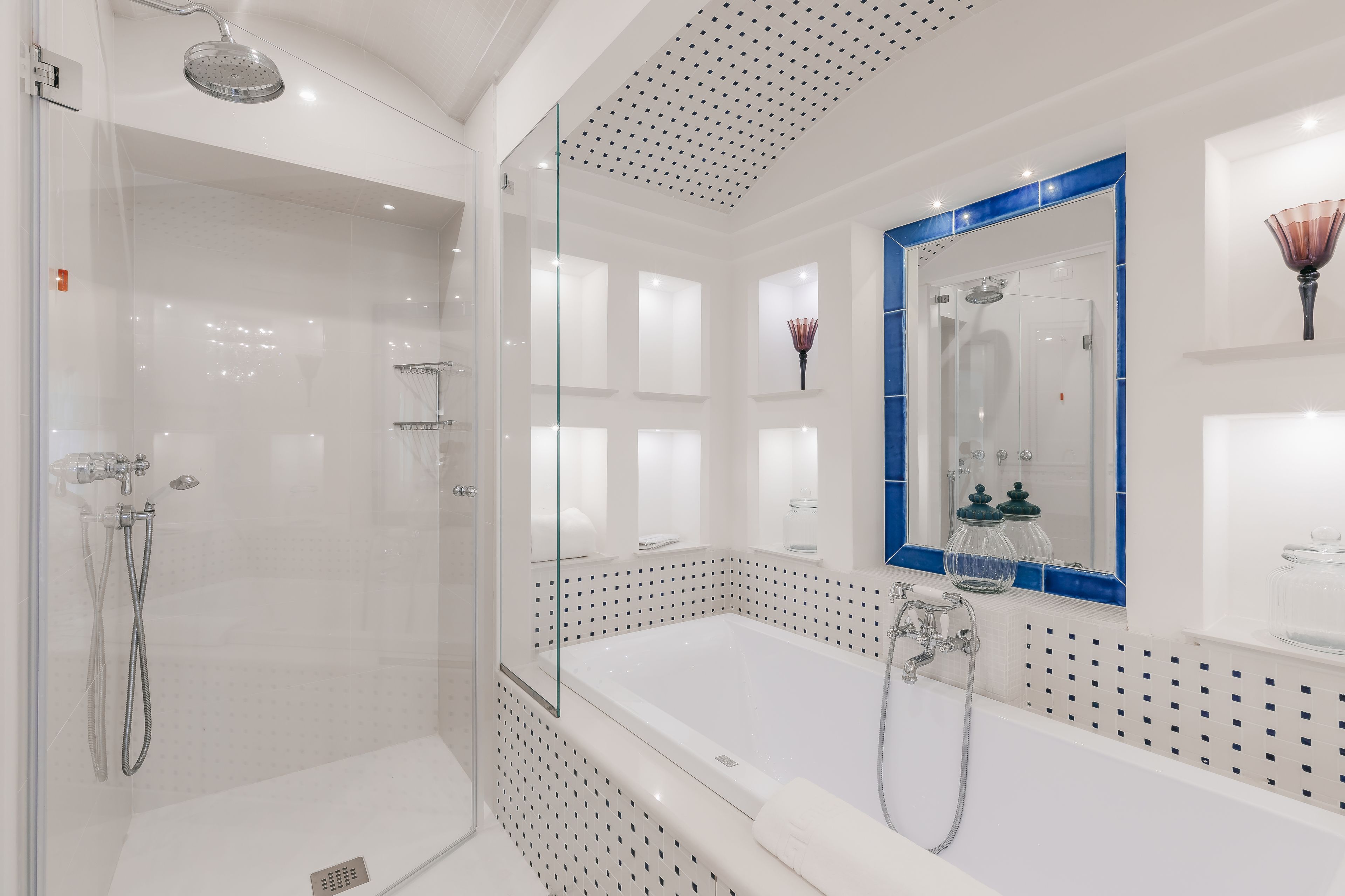 junior suite, 1 queen bed, garden view | bathroom | eco-friendly toiletries, hair dryer, slippers, bidet