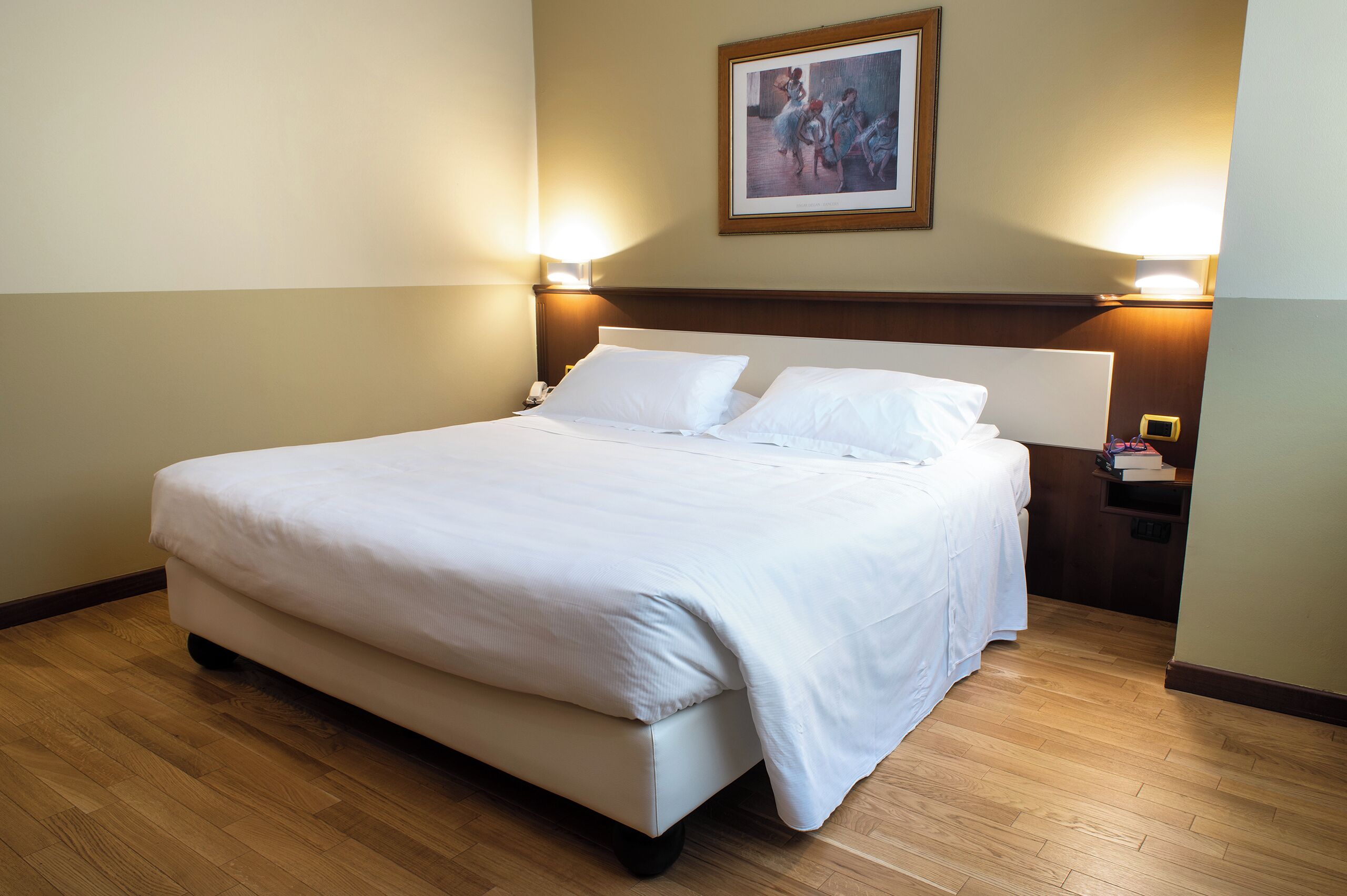 comfort double room | premium bedding, down duvets, in-room safe, desk