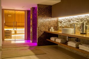 Sauna, Whirlpool, Dampfbad