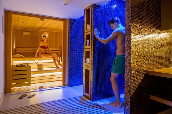 Sauna, Whirlpool, Dampfbad