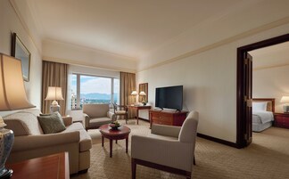 Deluxe Suite | Living area | TV