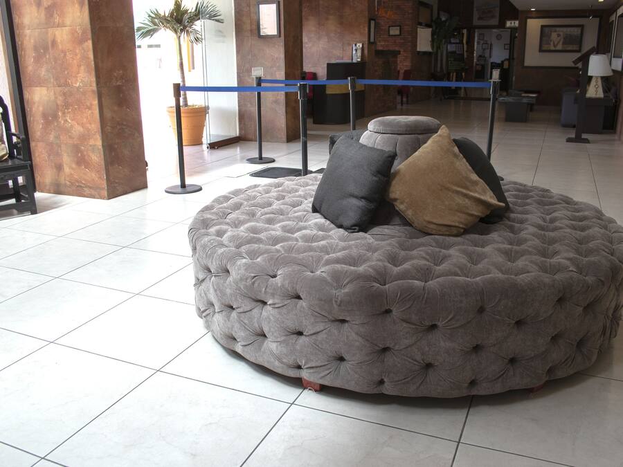 Sala de estar en el lobby