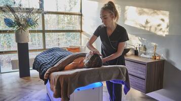 Sauna, body treatments, aromatherapy, body wraps, body scrubs, facials