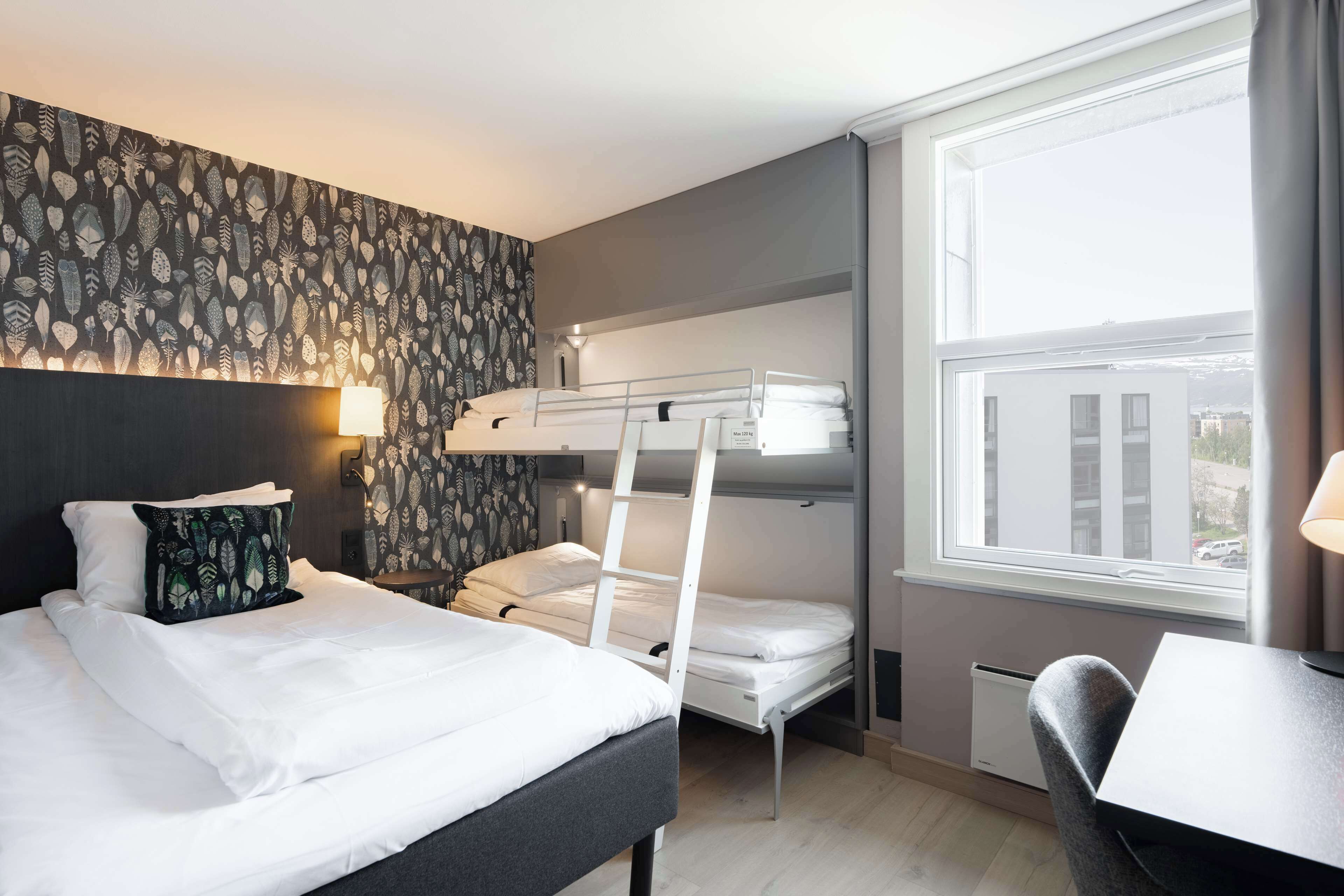 family room, multiple beds | 1 bedroom, in-room safe, desk, rollaway beds