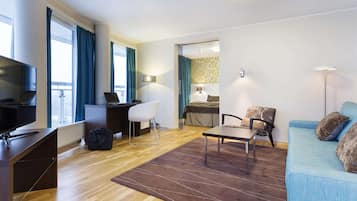 Suite – president | Safe på rommet, skrivebord og ekstrasenger (mot et tillegg)