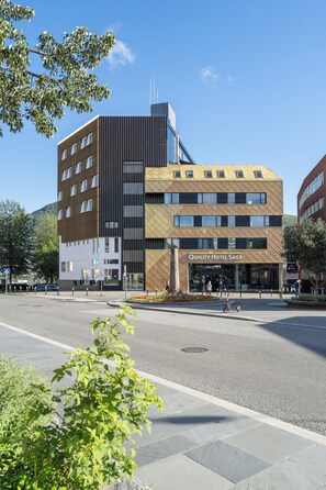 Fassade der Unterkunft