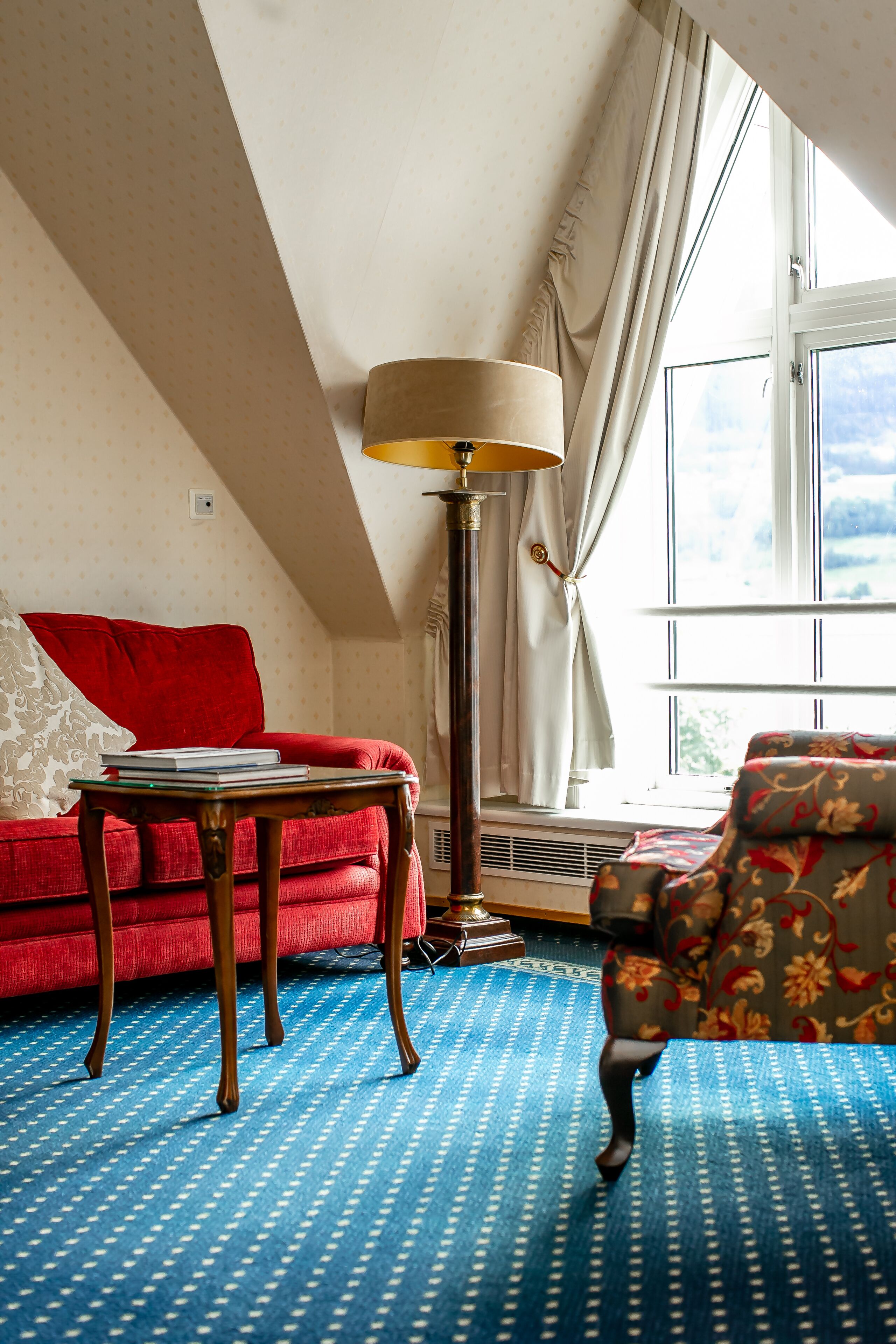 pillow-top beds, desk, blackout curtains, iron/ironing board