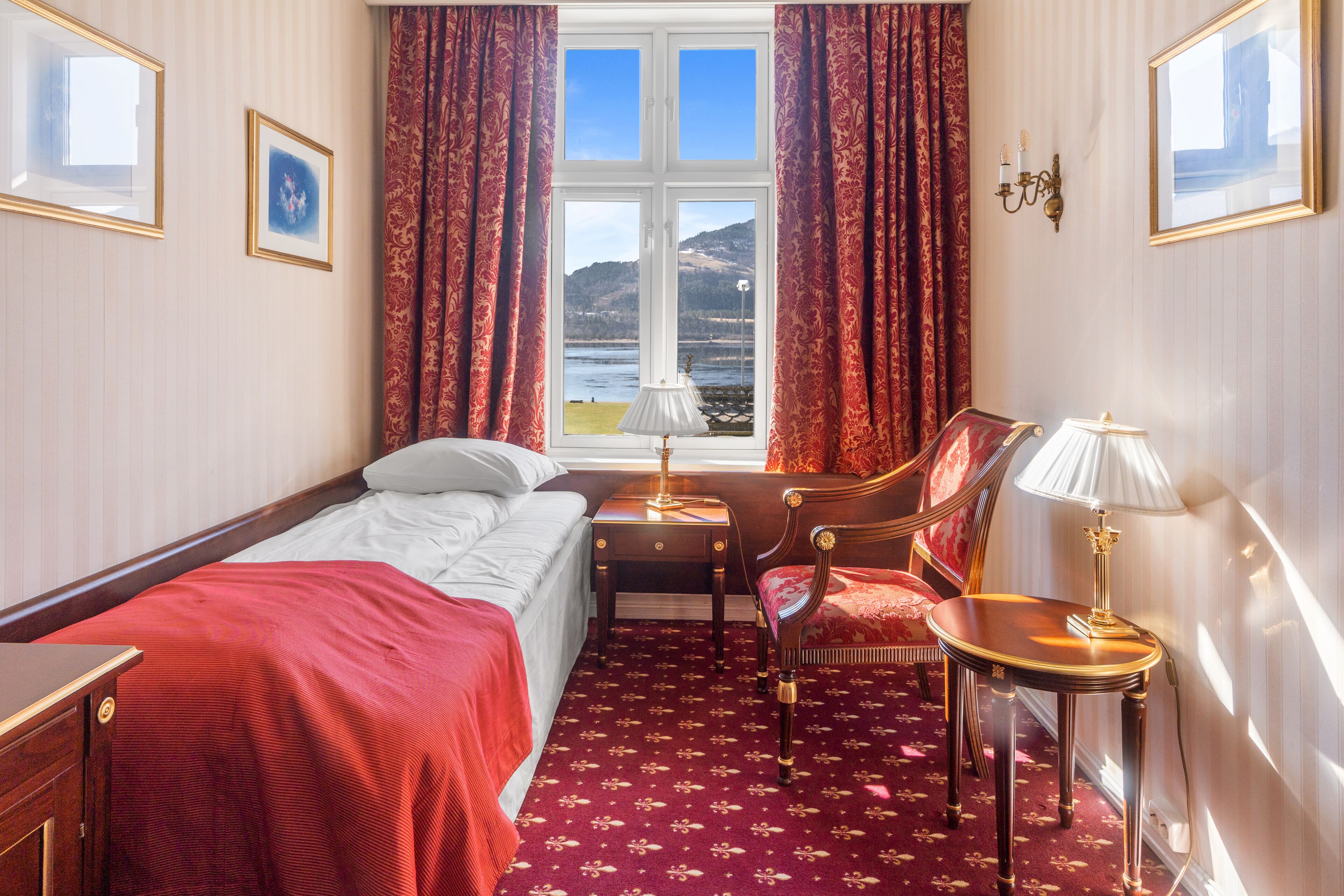 Pillow-top beds, desk, blackout curtains, iron/ironing board