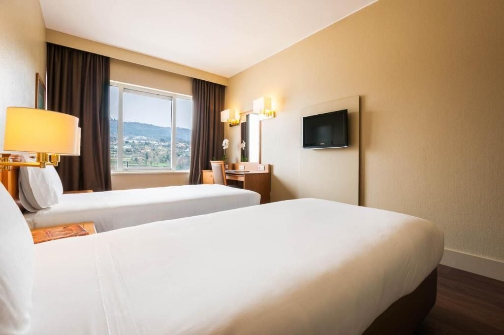 Minibar, in-room safe, desk, blackout curtains