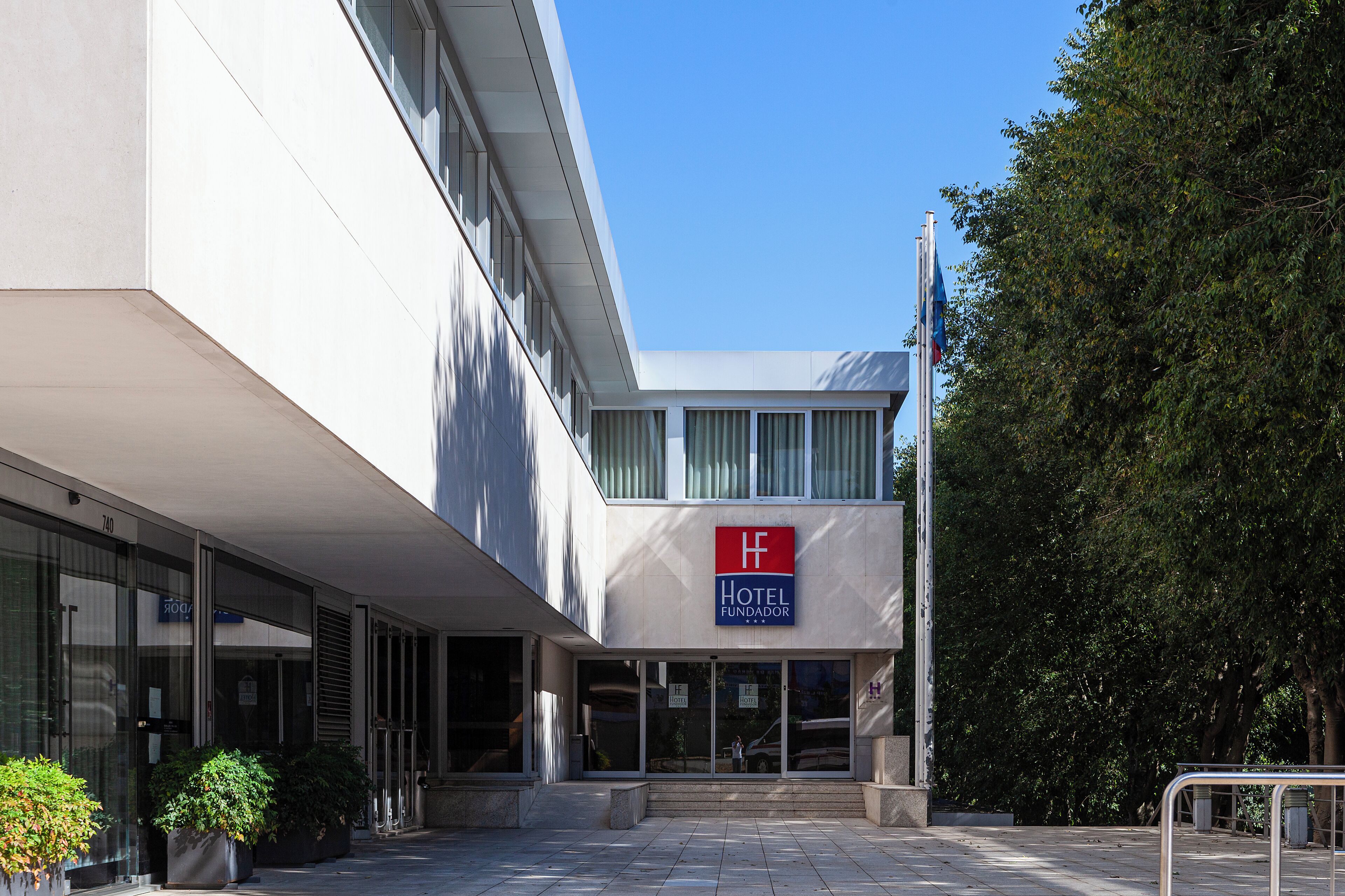 Fassade der Unterkunft
