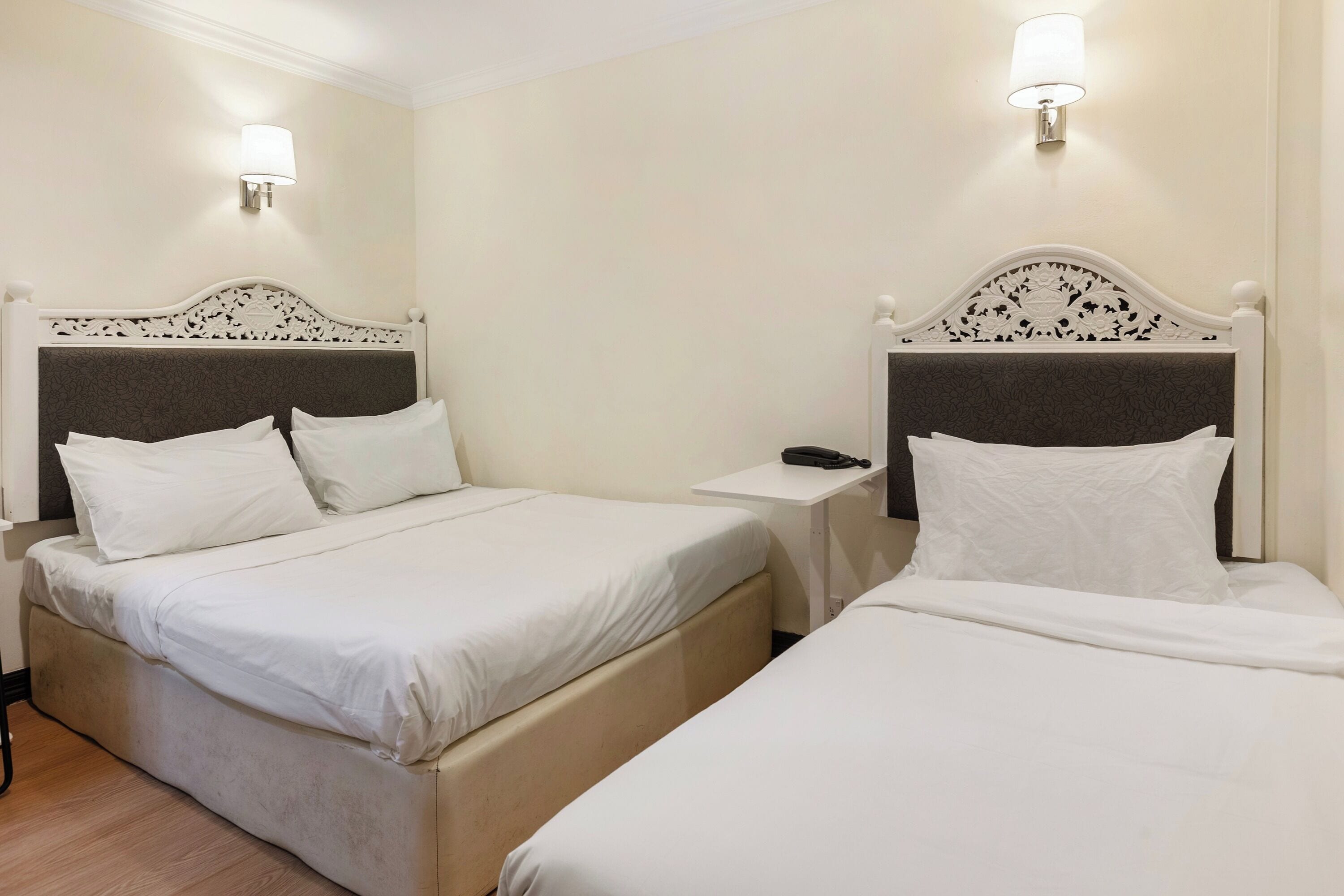 In-room safe, blackout curtains, iron/ironing board (on request)