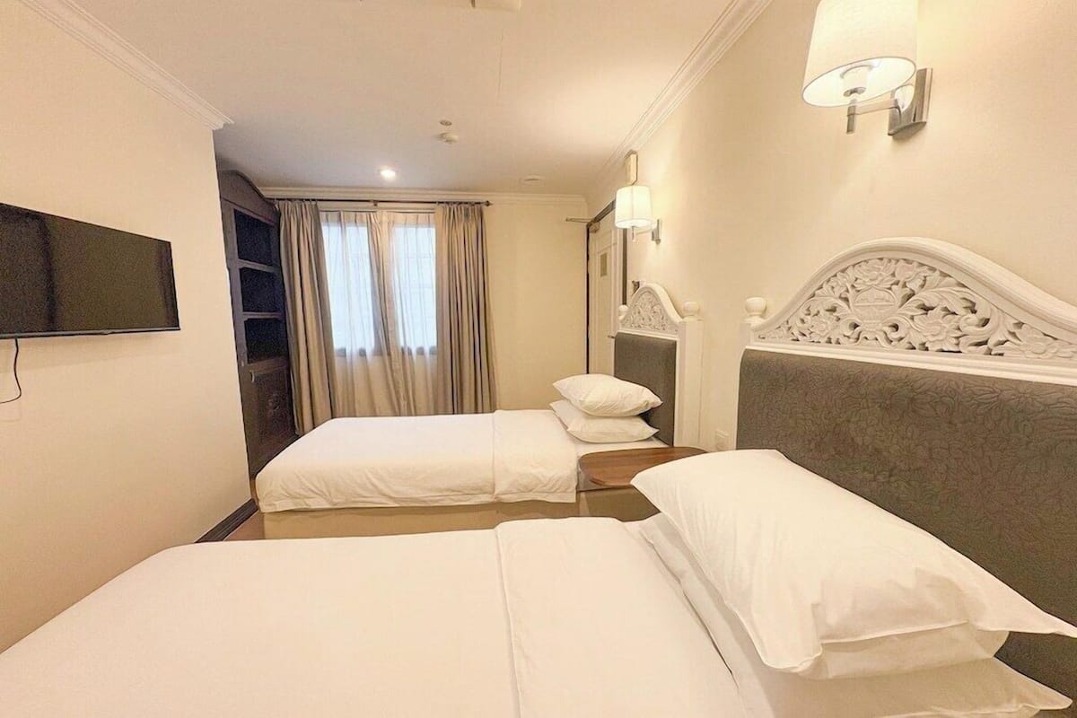 In-room safe, blackout curtains, iron/ironing board (on request)