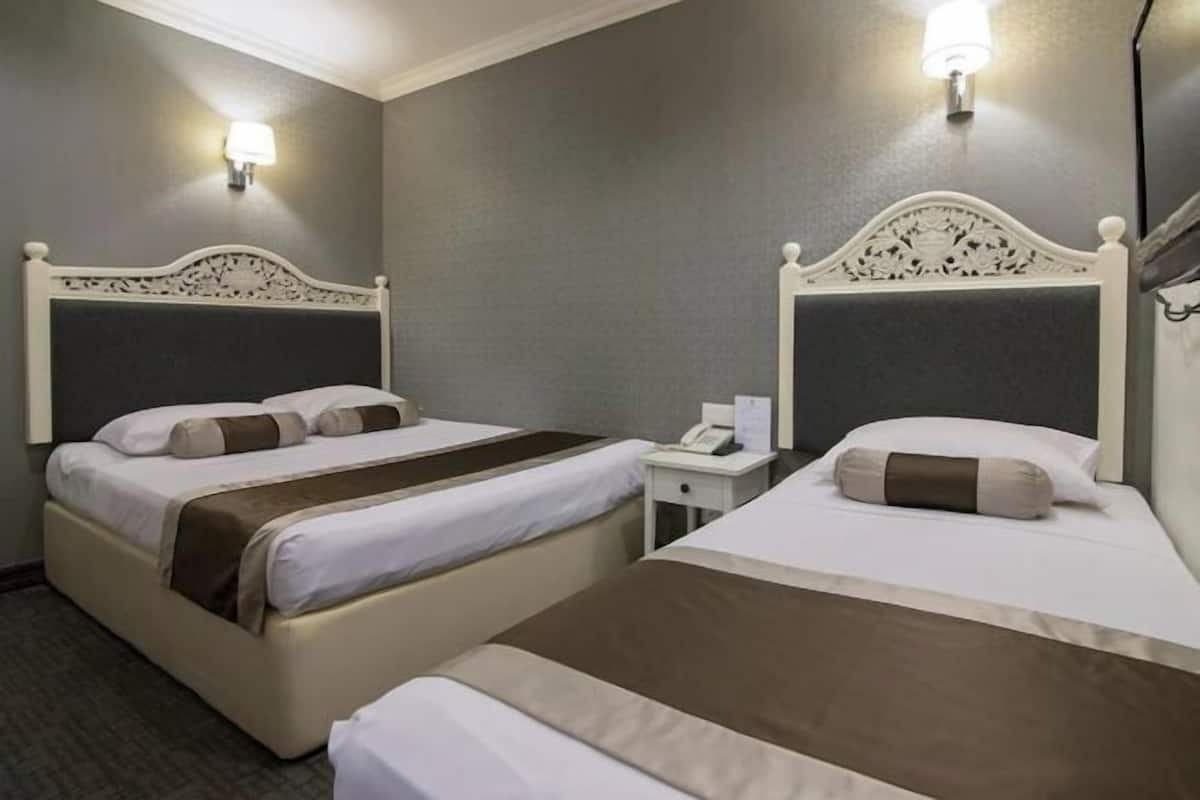 In-room safe, blackout curtains, iron/ironing board (on request)