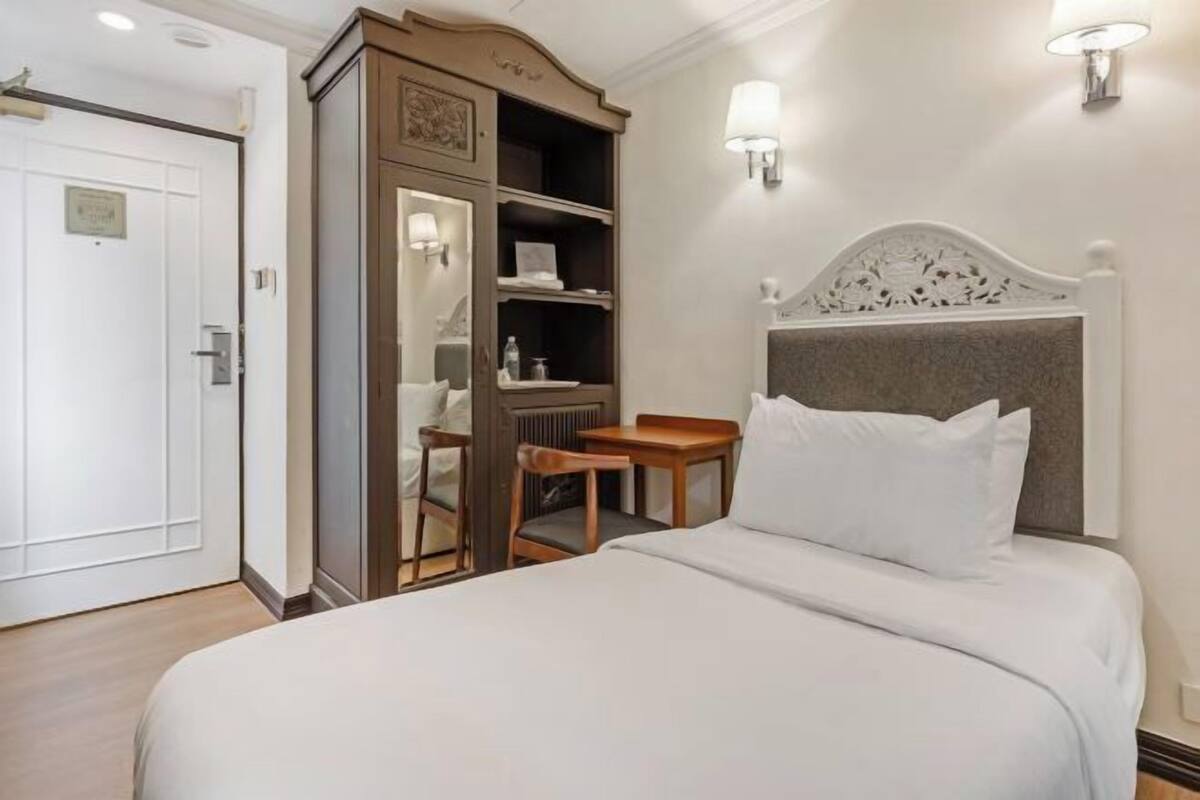 In-room safe, blackout drapes, iron/ironing board (on request)
