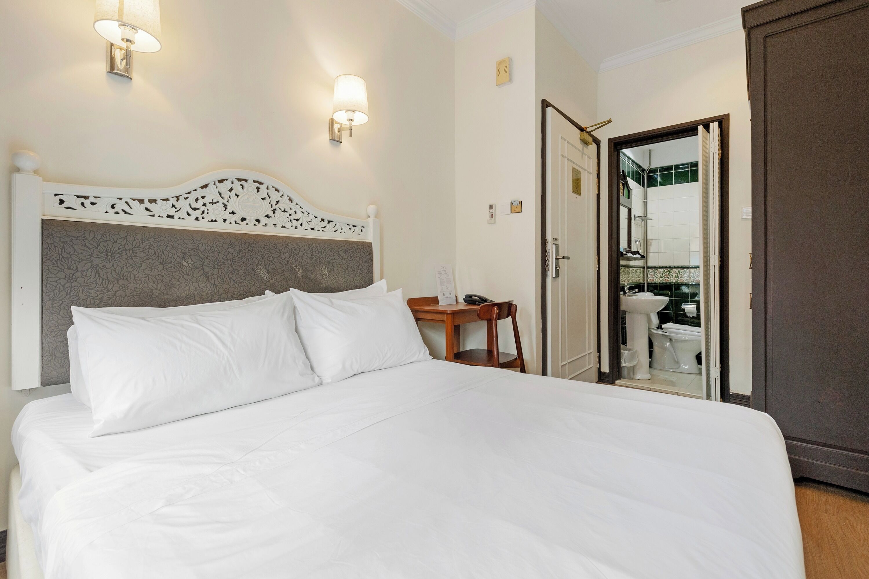 In-room safe, blackout curtains, iron/ironing board (on request)