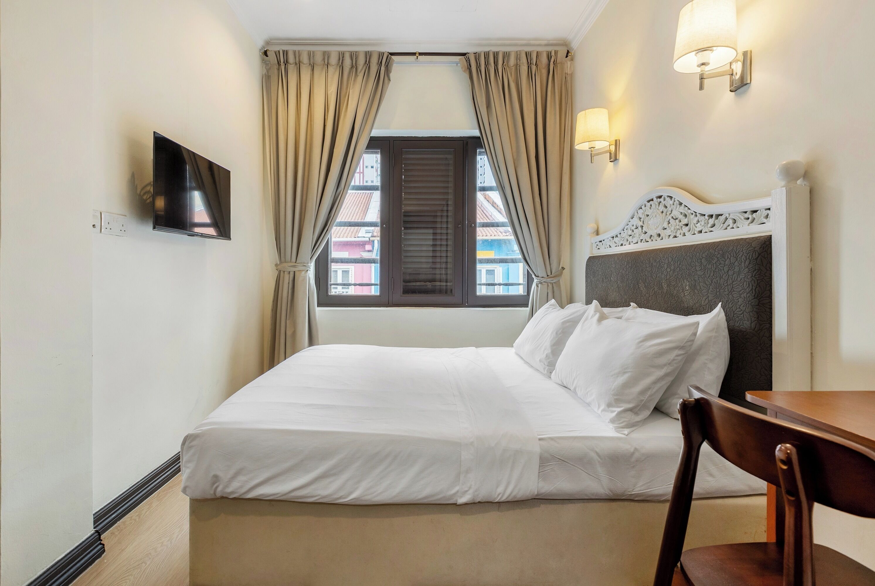 Double Room | In-room safe, blackout drapes, iron/ironing board (on request)