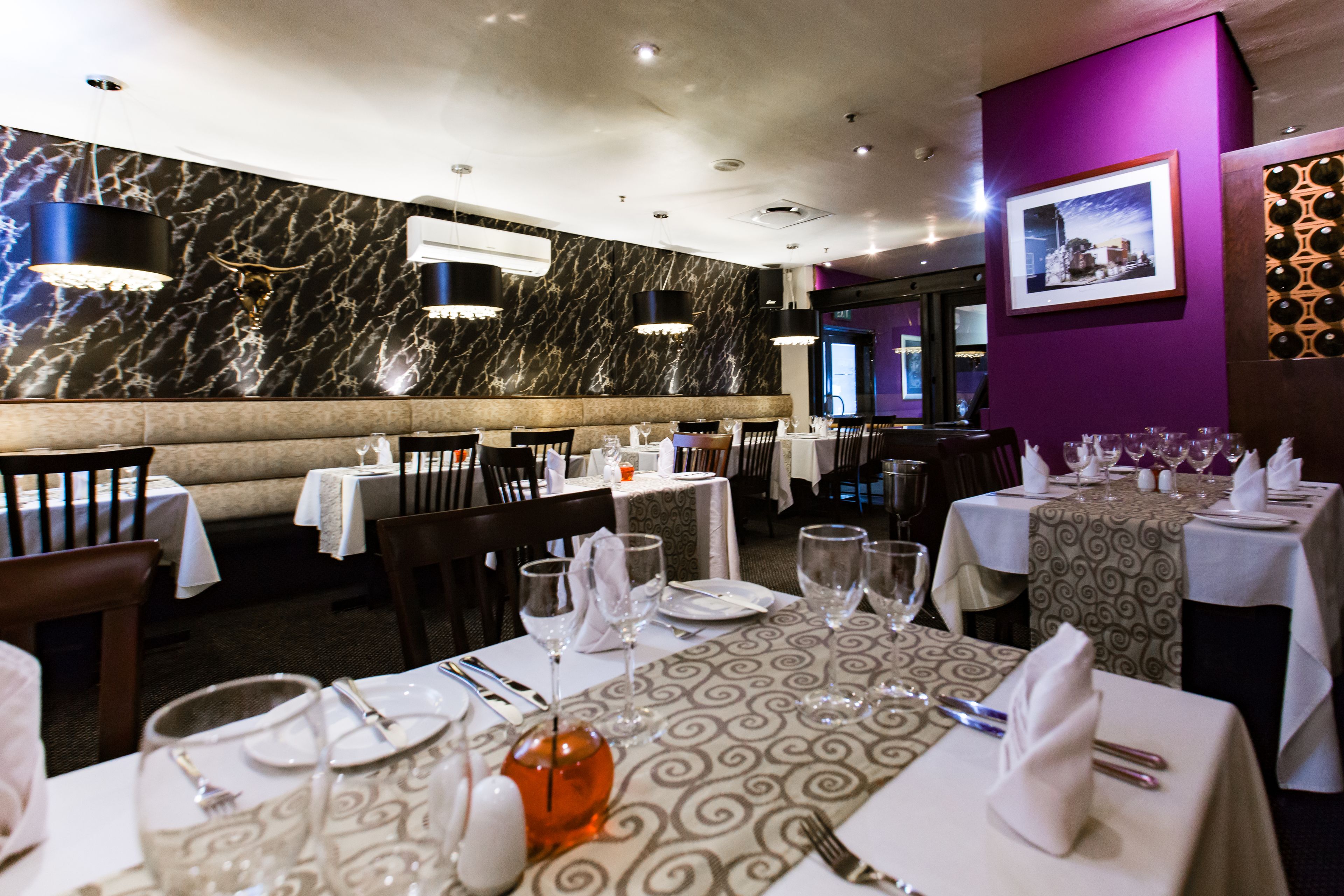 lunch and dinner served, local cuisine