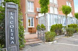 Blick von der Unterkunft