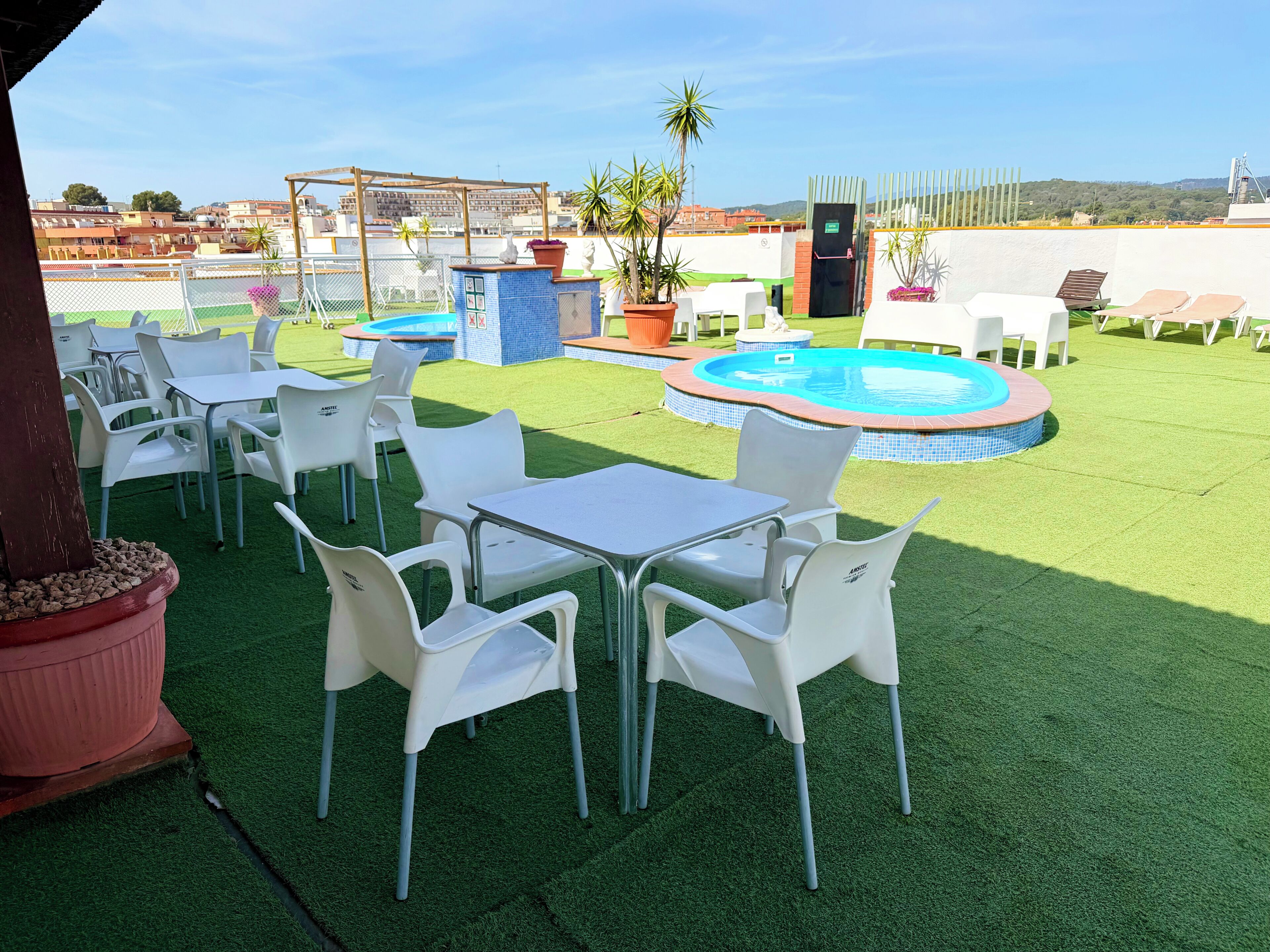 Rooftop terrace