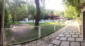 Seasonal outdoor pool