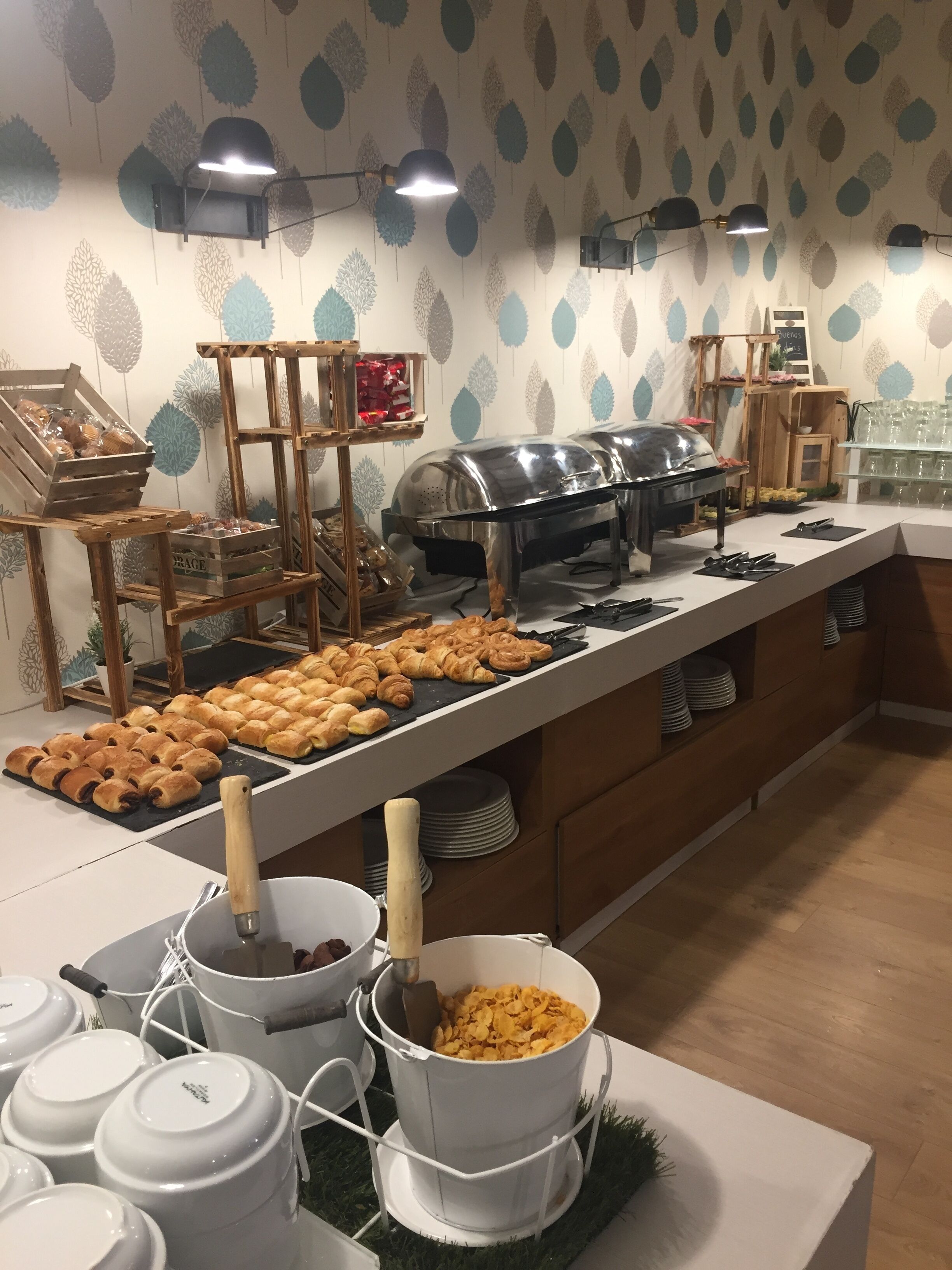 Desayuno buffet todos los días (con cargo)