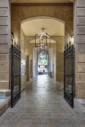Interior entrance