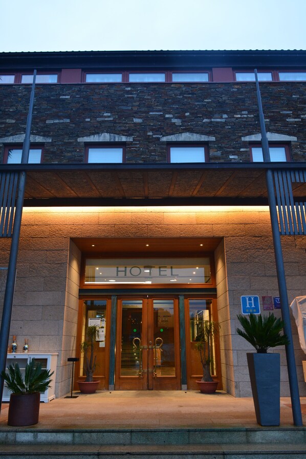 Fassade der Unterkunft