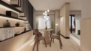 Duplex | Desk, laptop workspace, free WiFi, bed sheets