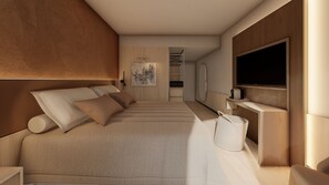 Double Room with Balcony | Desk, laptop workspace, free WiFi, bed sheets