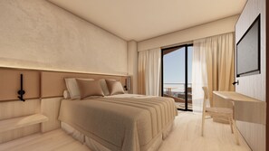 Suite with Balcony | Desk, laptop workspace, free WiFi, bed sheets