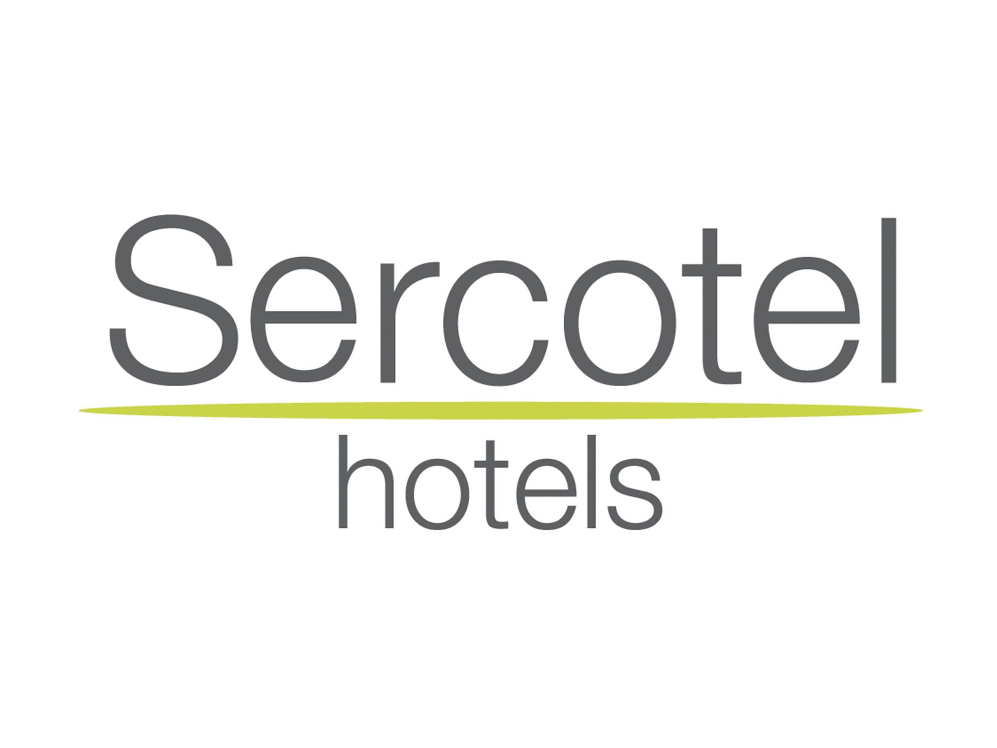 Das Logo der Hotelkette Sercotel.