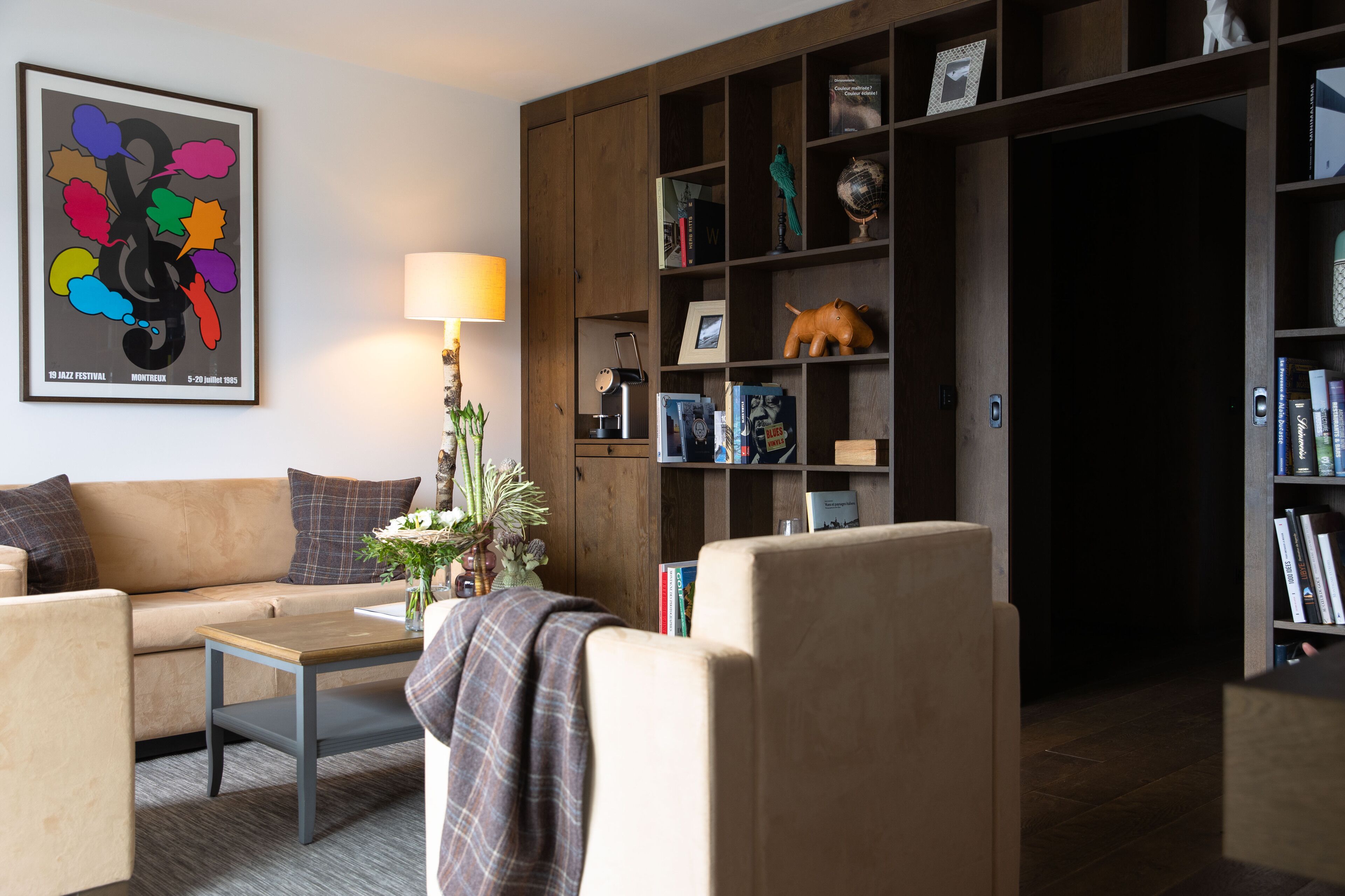 Ambassador Suite | Living area | 42-inch flat-screen TV with cable channels, TV, pay movies