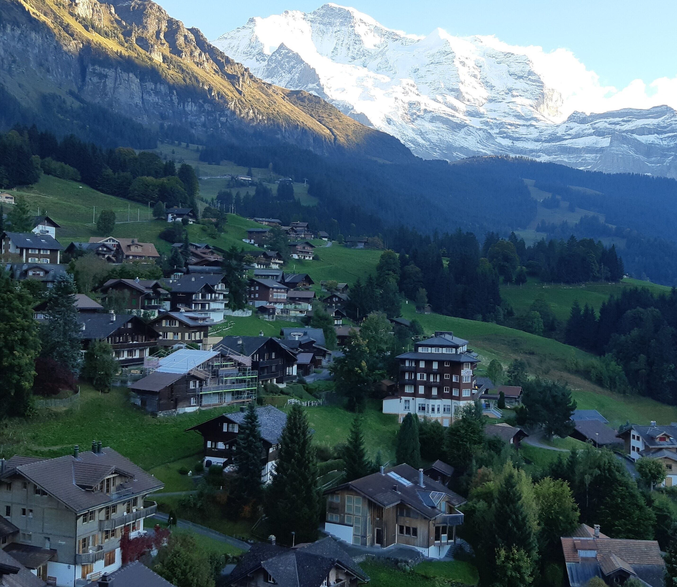 部屋からの景観