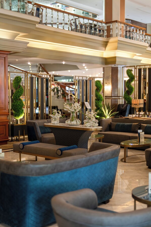 Sitzecke in der Lobby